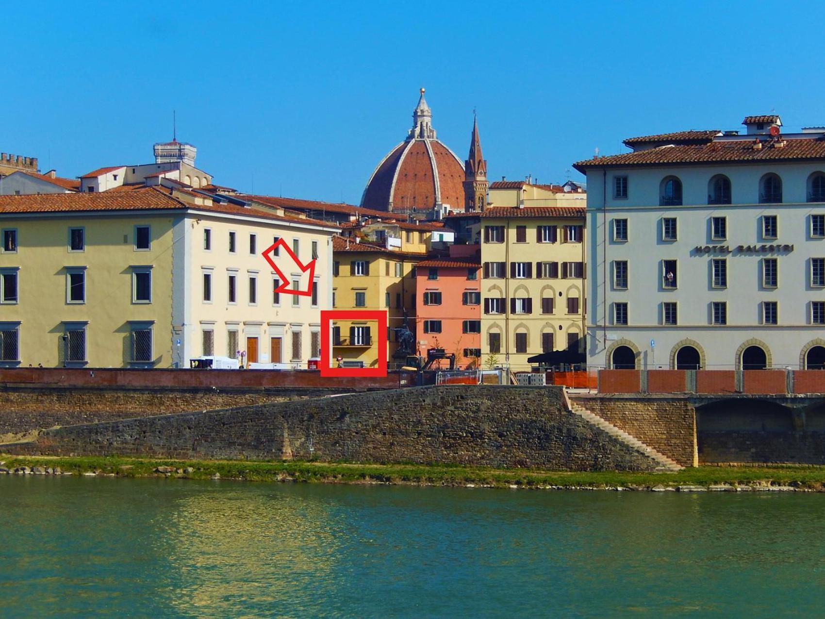 3 Master Bedrooms With Balcony On The River With Views Firenze Esterno foto